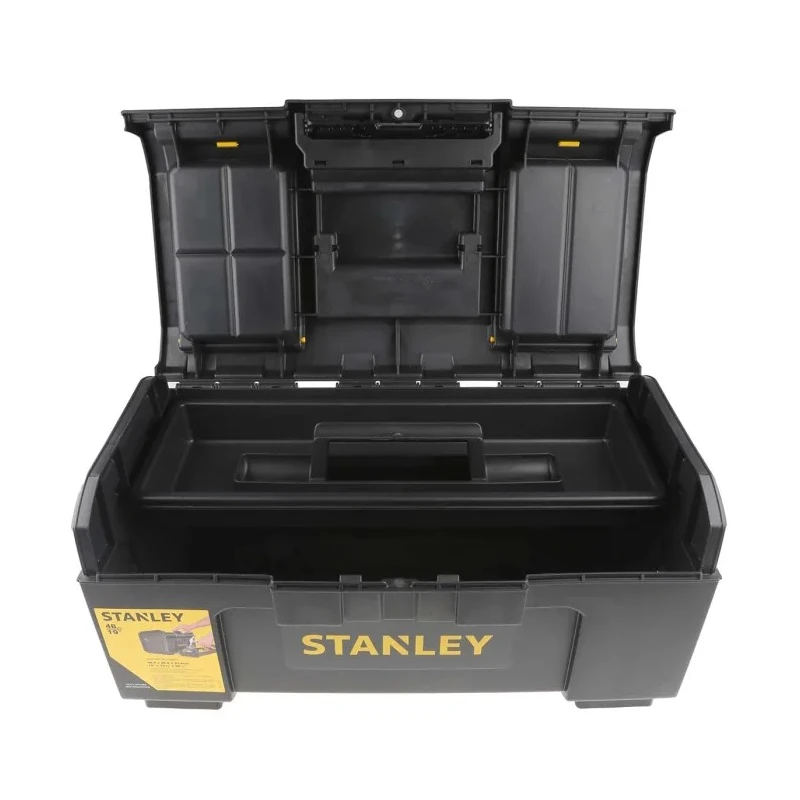 Stanley 2 Drawer Plastic Tool Box 267 mm Height 480 mm Length 480 mm Width 1-79-217