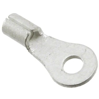 Molex Versakrimp Uninsulated Ring Terminal M2.5 Stud Size 22 AWG 18 AWG Wire Size, Grey 19323-0001