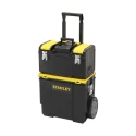 Stanley 2 Drawer Plastic Tool Box with Padlock Eye 475 mm x 284 mm x 475 mm 1-70-326