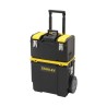 Stanley 2 Drawer Plastic Tool Box with Padlock Eye 475 mm x 284 mm x 475 mm 1-70-326