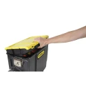 Stanley 2 Drawer Plastic Tool Box with Padlock Eye 475 mm x 284 mm x 475 mm 1-70-326