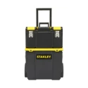 Stanley 2 Drawer Plastic Tool Box with Padlock Eye 475 mm x 284 mm x 475 mm 1-70-326