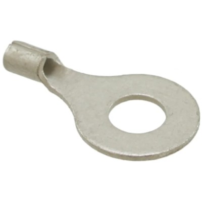 Molex Versakrimp Uninsulated Ring Terminal M5 Stud Size 22 AWG to 18 AWG Wire Size Grey 19323-0005