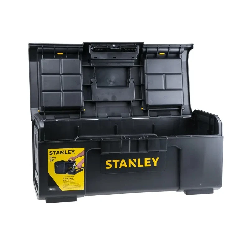 Stanley 2 Drawer Plastic Tool Box 610 mm Length 610 mm Width 279 mm Height 1-79-218