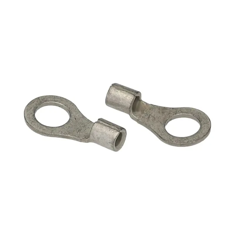Molex Versakrimp Uninsulated Ring Terminal M5 Stud Size 18 AWG 14 AWG Wire Size Grey 19323-0009