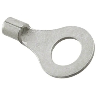 Molex Versakrimp Uninsulated Ring Terminal M6 Stud Size 18 AWG 14 AWG Wire Size Grey 19323-0010