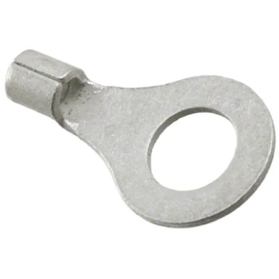 Molex Versakrimp Uninsulated Ring Terminal M6 Stud Size 18 AWG 14 AWG Wire Size Grey 19323-0010