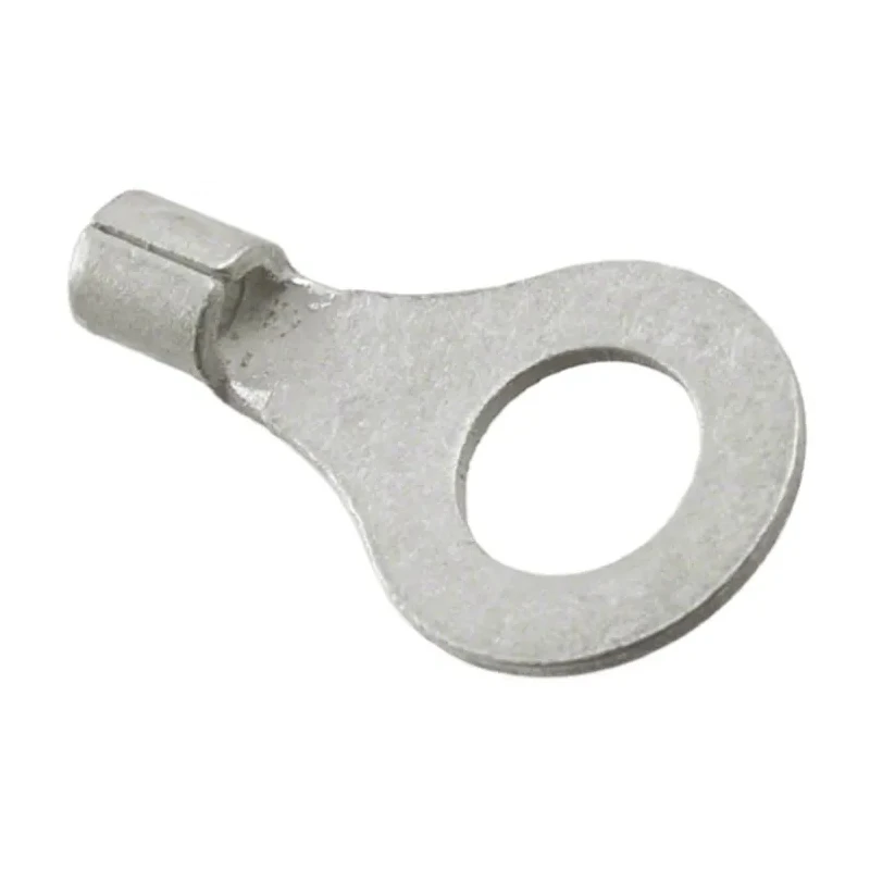Molex Versakrimp Uninsulated Ring Terminal M6 Stud Size 18 AWG 14 AWG Wire Size Grey 19323-0010