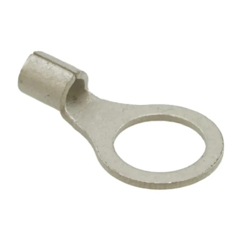 Molex Versakrimp Uninsulated Ring Terminal M10 Stud Size 13 AWG 9 AWG Wire Size, Grey 19323-0016