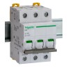 Schneider Electric 3-Pole DIN Rail Isolator Switch, 63A, IP20, Grey Handle A9S65363