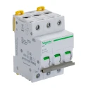 Schneider Electric 3-Pole DIN Rail Isolator Switch, 63A, IP20, Grey Handle A9S65363