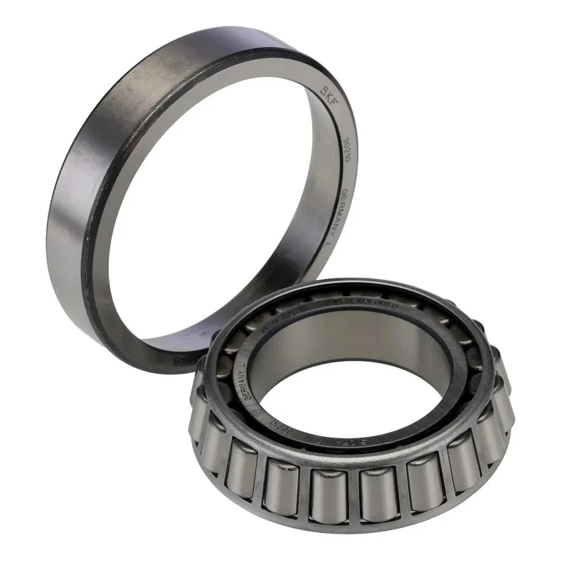 SKF Tapered Roller Bearing 50 mm Inside Diameter 90 mm Outside Diameter Sheet Metal Cage Steel Rollers 30210