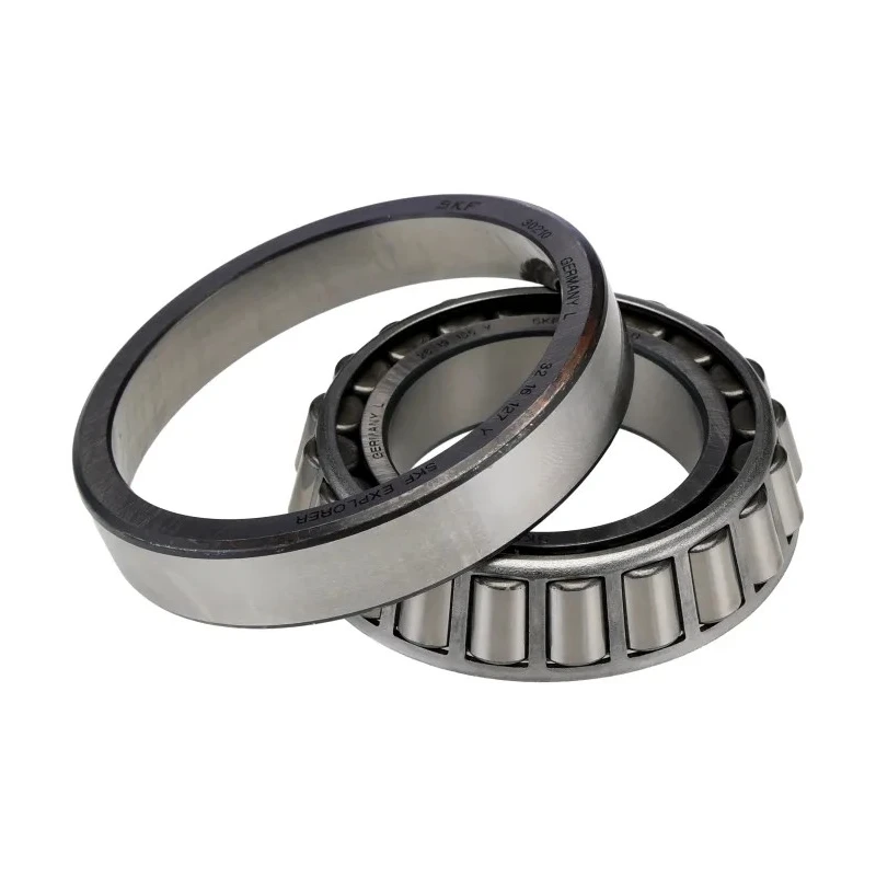 SKF Tapered Roller Bearing 50 mm Inside Diameter 90 mm Outside Diameter Sheet Metal Cage Steel Rollers 30210
