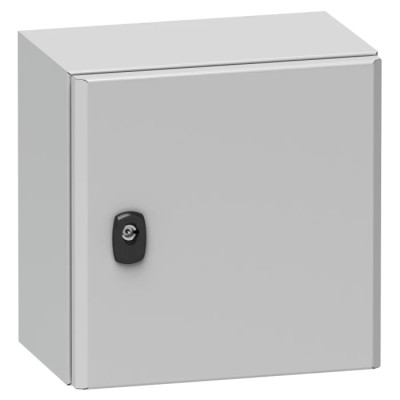 Schneider Electric PanelSeT S3D Series Steel Wall Box IP66, 800 mm x 800 mm x 300 mm NSYS3D8830