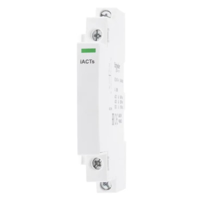 Schneider Electric Auxiliary Contact, 2 Contact, 2 NO, iACT, DIN Rail, 2 A, 130 V dc, 24 V dc, 240 V ac, A9C15916