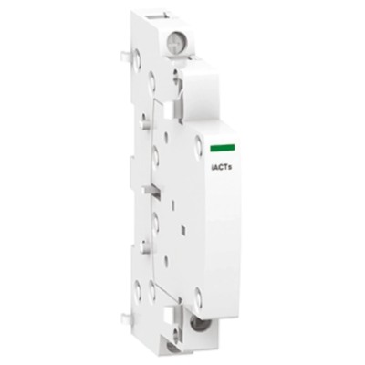 Schneider Electric Auxiliary Contact iACT DIN Rail Screw Terminal 130V dc 24V dc 240V ac A9C15915