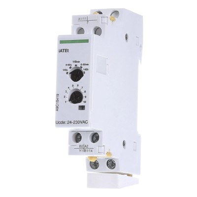 Schneider Electric Auxiliary Contact, iATET Series, DIN Rail Mount, Screw Terminal, 12V AC and 48V AC Contact A9C15419
