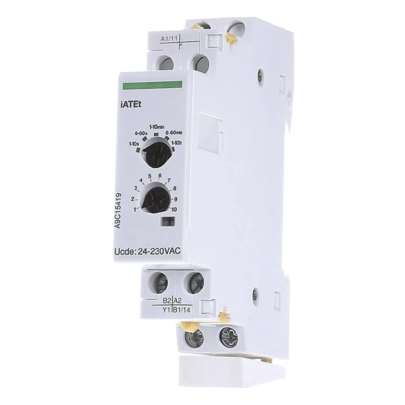 Schneider Electric Auxiliary Contact, iATET Series, DIN Rail Mount, Screw Terminal, 12V AC and 48V AC Contact A9C15419