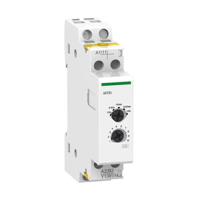 Schneider Electric Auxiliary Contact, iATET Series, DIN Rail Mount, Screw Terminal, 12V AC and 48V AC Contact A9C15419