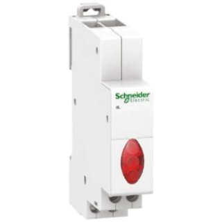 Schneider Electric Flush Red LED Indicator Pilot Light 400V AC IP20 iIL A9E18327