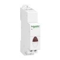 Schneider Electric DIN Rail Red LED Indicator, 230V ac, IP2X, Round, 0.3W Power Consumption, iIL Series IP2X
