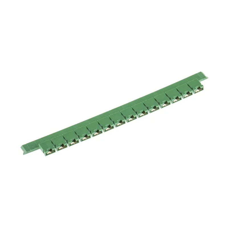 TE Connectivity AMPMODU MOD IV Shunt Straight Female Green Open Top 2 Way 1 Row 2.54 mm Pitch 142270-1
