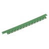 TE Connectivity AMPMODU MOD IV Shunt Straight Female Green Open Top 2 Way 1 Row 2.54 mm Pitch 142270-1