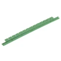 TE Connectivity AMPMODU MOD IV Shunt Straight Female Green Open Top 2 Way 1 Row 2.54 mm Pitch 142270-1