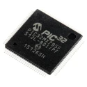 Microchip PIC32MX Microcontroller 32 bit MIPS32, 80 MHz, 512kB FLASH, 100-Pin TQFP PIC32MX795F512L-80I/PF