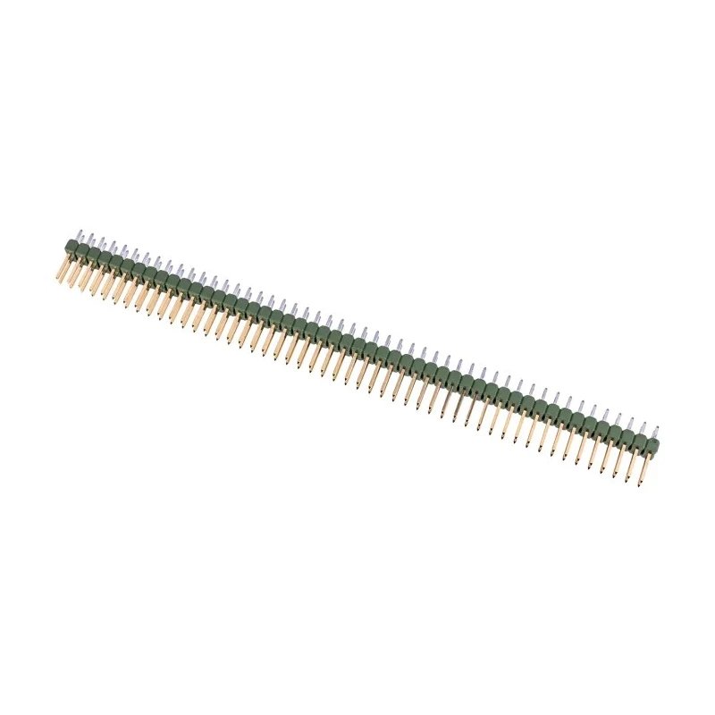 TE Connectivity AMPMODU MOD II Series Straight Through Hole Pin Header, 100 Contacts, 2.54 mm Pitch, 2 Row 5-826632-0