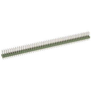 TE Connectivity AMPMODU MOD II Series Straight Through Hole Pin Header, 100 Contacts, 2.54 mm Pitch, 2 Row 5-826925-0