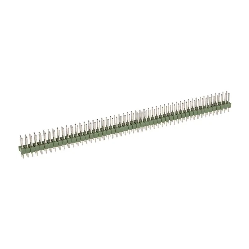 TE Connectivity AMPMODU MOD II Series Straight Through Hole Pin Header, 100 Contacts, 2.54 mm Pitch, 2 Row 5-826925-0