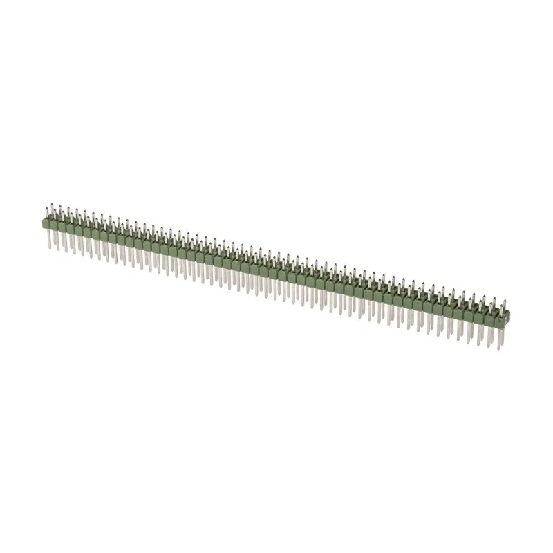 TE Connectivity AMPMODU MOD II Series Straight Through Hole Pin Header 100 Contacts 2.54 mm Pitch 2 Row Unshrouded 5-826925-0