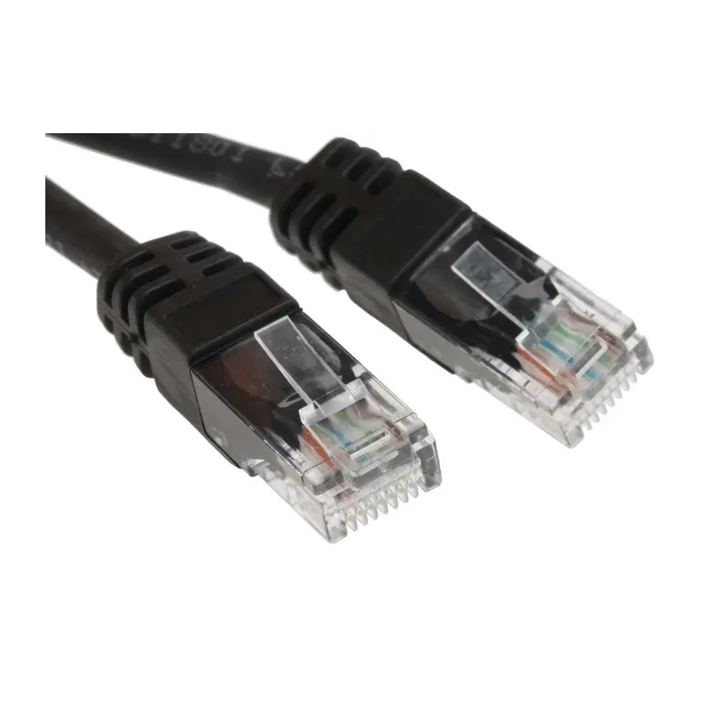 RS PRO Cat5e Ethernet Cable RJ45 Male to RJ45 Male 30m Black Unshielded Low Smoke Zero Halogen 791-6999