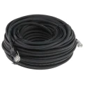 RS PRO Cat5e Ethernet Cable RJ45 Male to RJ45 Male 30m Black Unshielded Low Smoke Zero Halogen 791-6999