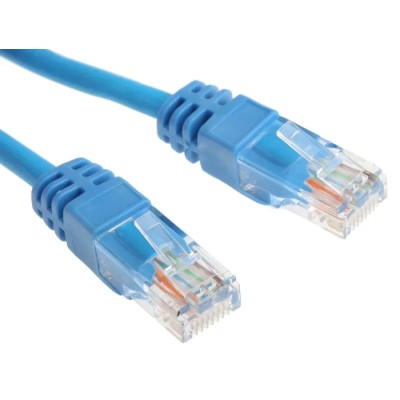 RS PRO Cat5e Ethernet Cable 30m Blue RJ45 Male to RJ45 Male U/UTP Low Smoke Zero Halogen 791-7003