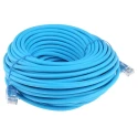 RS PRO Cat5e Ethernet Cable, 20 m, Blue RJ45 Male to RJ45 Male, U/UTP Low Smoke Zero Halogen 791-7006