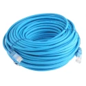 RS PRO Cat5e Ethernet Cable 30m Blue RJ45 Male to RJ45 Male U/UTP Low Smoke Zero Halogen 791-7003
