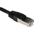 RS PRO Cat6 Ethernet Cable, 15 m, Black, RJ45 Male to RJ45 Male, Foiled Twisted Pair, Low Smoke Zero Halogen 791-7021