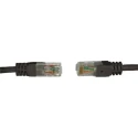 RS PRO Cat6 Ethernet Cable 20 m Black RJ45 Male to RJ45 Male U/UTP Low Smoke Zero Halogen 791-7069