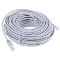 RS PRO Cat5e Ethernet Cable, 30 m, Grey RJ45 Male to RJ45 Male U/UTP Low Smoke Zero Halogen 791-7028