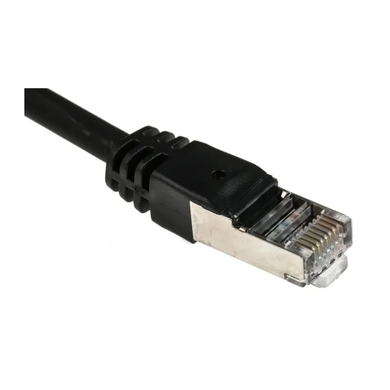 RS PRO Cat6 Ethernet Cable 20m Black RJ45 Male to RJ45 Male F/UTP Low Smoke Zero Halogen 791-7025
