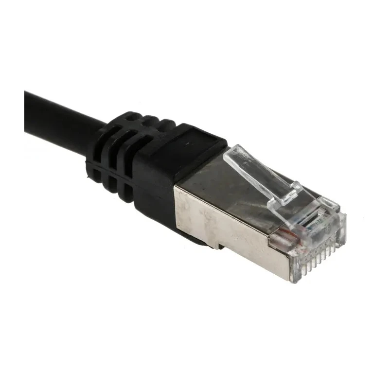 RS PRO Cat6 Ethernet Cable 20m Black RJ45 Male to RJ45 Male F/UTP Low Smoke Zero Halogen 791-7025