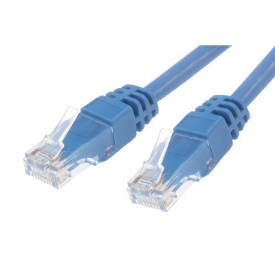 RS PRO Cat6 Ethernet Cable 25 m Blue RJ45 Male to RJ45 Male U/UTP Low Smoke Zero Halogen 791-7087