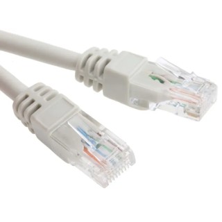 RS PRO Cat6 Ethernet Cable 15 m Grey RJ45 Male to RJ45 Male U/UTP Low Smoke Zero Halogen 791-7090