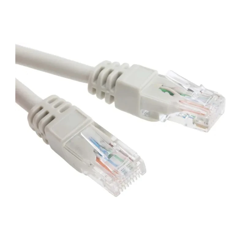 RS PRO Cat6 Ethernet Cable 15 m Grey RJ45 Male to RJ45 Male U/UTP Low Smoke Zero Halogen 791-7090