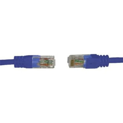 RS PRO Cat6 Ethernet Cable 20m Blue RJ45 Male to RJ45 Male U/UTP Low Smoke Zero Halogen 791-7084