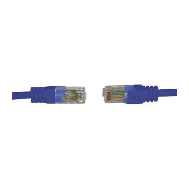 RS PRO Cat6 Ethernet Cable 20m Blue RJ45 Male to RJ45 Male U/UTP Low Smoke Zero Halogen 791-7084