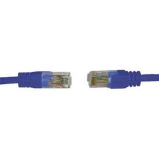 RS PRO Cat6 Ethernet Cable 15 m Blue RJ45 Male to RJ45 Male U/UTP Low Smoke Zero Halogen 791-7075