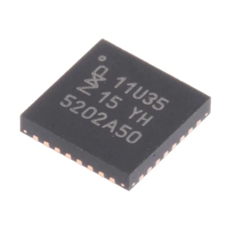 NXP 32 bit ARM Cortex M0 Microcontroller LPC11U35FHI33/501, 50 MHz, 64kB FLASH, 33-Pin QFN